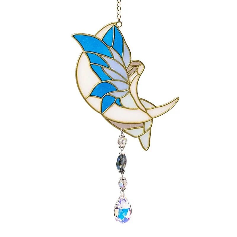 Terra Vita Window hanger Moon Fairy (Blue)