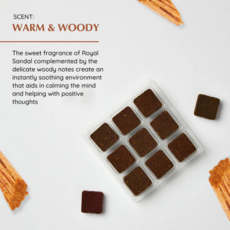 Aromafume Wierookblokjes | Royal Sandal (9 stuks)