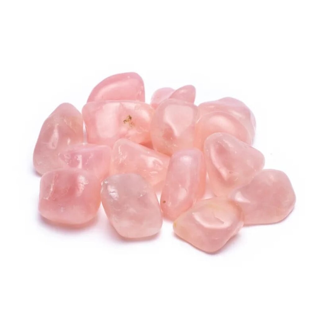 Terra Vita Tumbled Rose Quartz AA quality stone