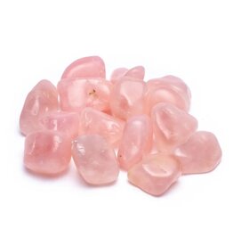 Terra Vita Tumbled Rose Quartz AA quality stone