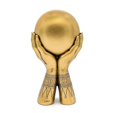 Terra Vita Decorative Hands with All-Seeing Eye (Gold Colored)
