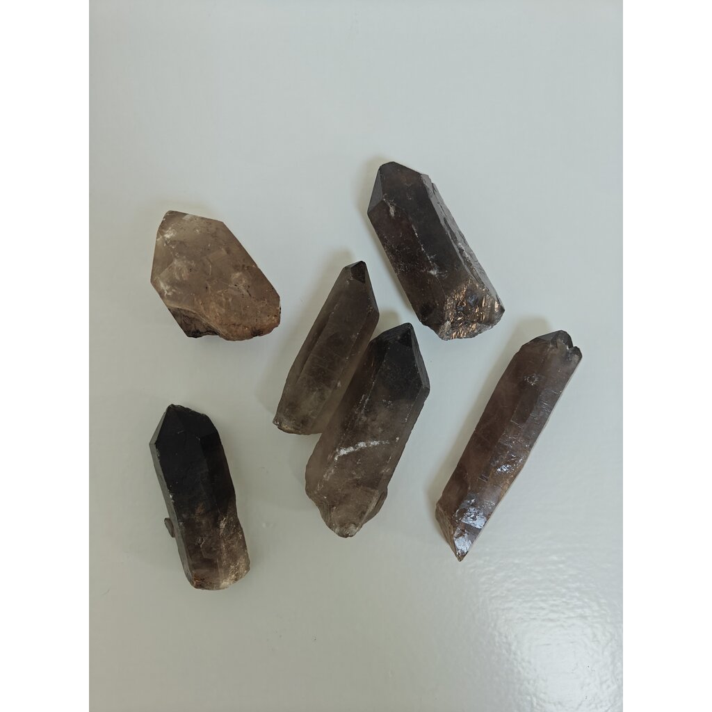 Terra Vita Ruwe Rookkwarts Punt (6,5cm)