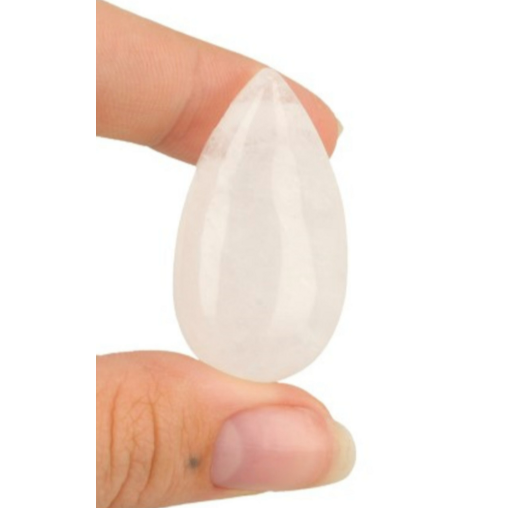 Terra Vita Rock Crystal Pendant | Drilled