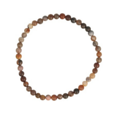 Terra Vita Versteend hout  Armband (4 mm)