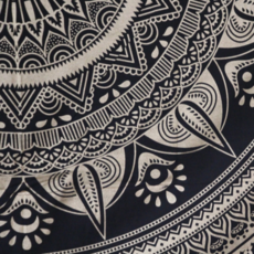 Terra Vita Mandala Wandkleed (Gold Print)