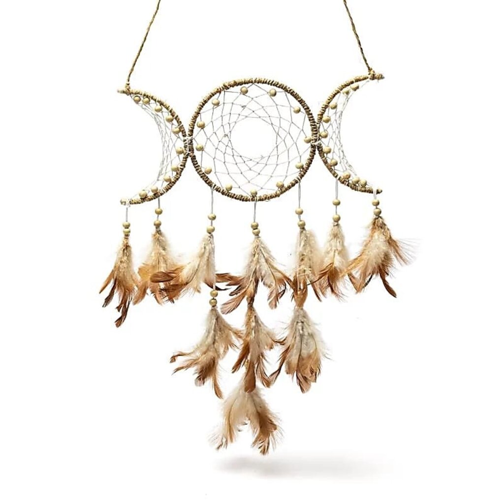 Terra Vita Hemp Dreamcatcher (Triple Moon)