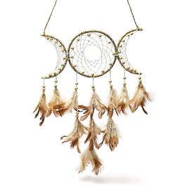 Terra Vita Hemp Dreamcatcher (Triple Moon)