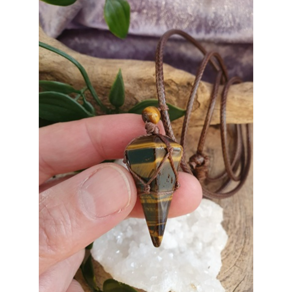 Terra Vita Tiger eye necklace men