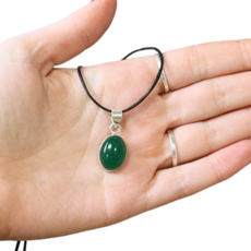 Terra Vita Groene Onyx zilveren hanger