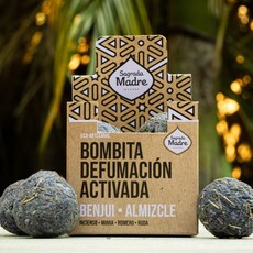 Sagrada Madre Incense Smudge Bomb | Musk & Benzoin (8 pieces)