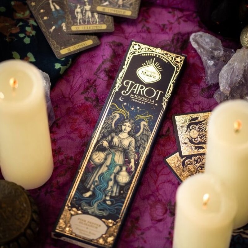 Sagrada Madre Incense Wierook | Tarot de Marseille (Roze Peper & Olibanum)