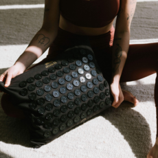 Shakti Mat Oreiller d'acupression Blissfoam (Level 2) (noir)