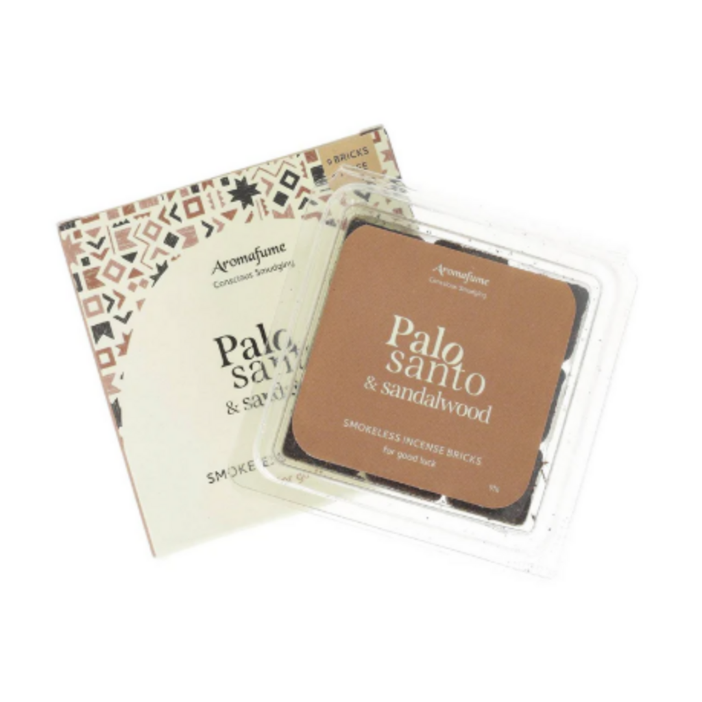 Aromafume Icense Bricks  | Palo Santo & Sandalwood (9pcs)
