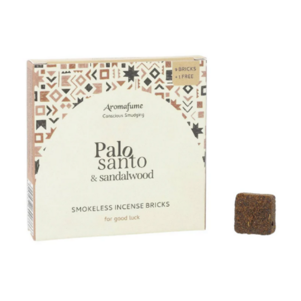 Aromafume Wierookblokjes | Palo Santo & Sandelhout (9pcs)