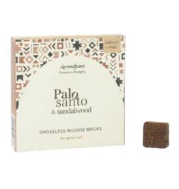 Aromafume Briques d'Encens | Palo Santo et bois de santal (9 pièces)