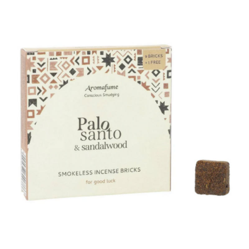 Aromafume Wierookblokjes | Palo Santo & Sandelhout (9pcs)
