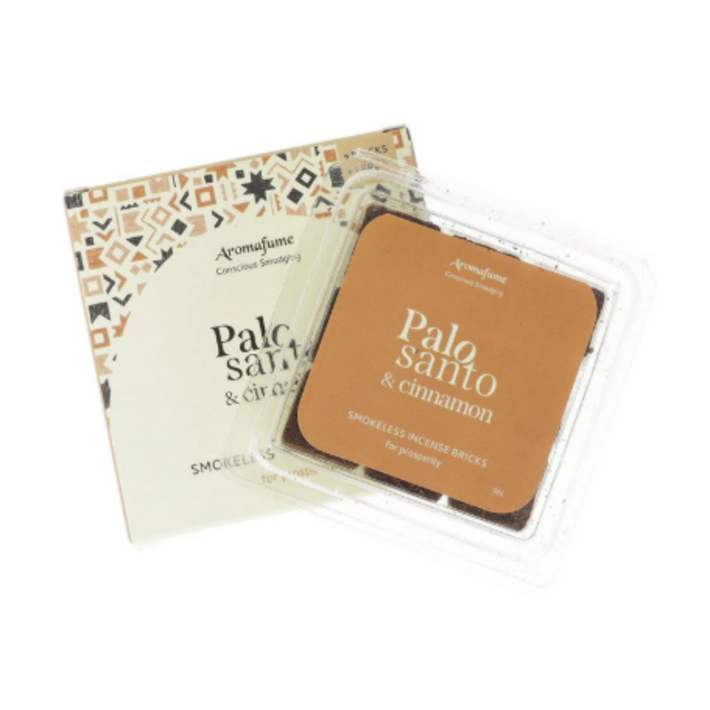Aromafume Icense Bricks  | Palo Santo & Cinnamon (9pcs)
