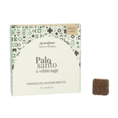 Aromafume Wierookblokjes | Palo Santo & Witte Salie (9pcs)