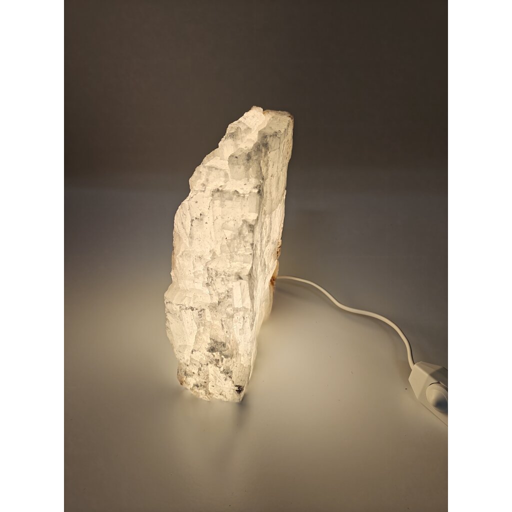 Fé  Selenite Lamp (Extra Large)