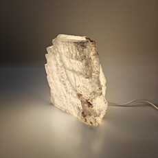 Fé  Selenite Lamp (Extra Large)