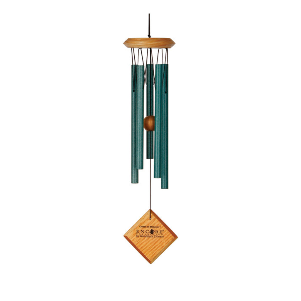 Woodstock Chimes Encore Windorgel | Mercurius (Groen-Grijs)