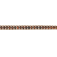 Terra Vita Rode Tijgeroog Naga Armband (4 mm)