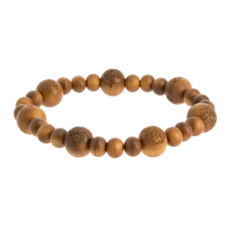 Nenju Mala Bracelet Good Fortune  (Sandalwood)