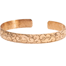 Terra Vita Koperen armband (Tibetaanse gravure)