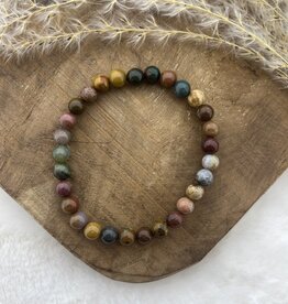Terra Vita Bracelet Jaspe Océan ( 4 mm)