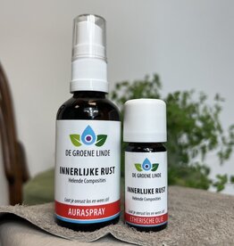 De Groene Linde Spray Aura à la composition apaisante et apaisante (50 ml)
