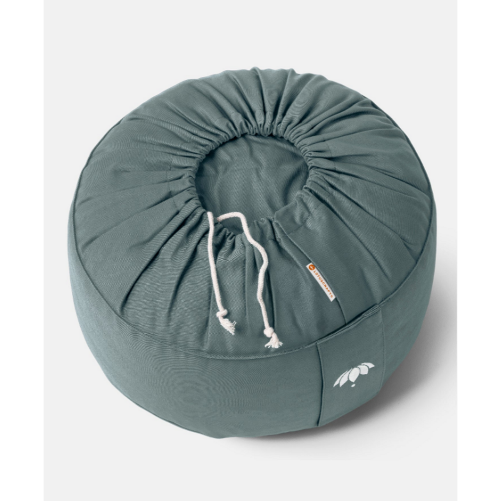 LOTUSCRAFTS Coussin de Méditation Lotus  (H: 15cm) (Balsam Green)