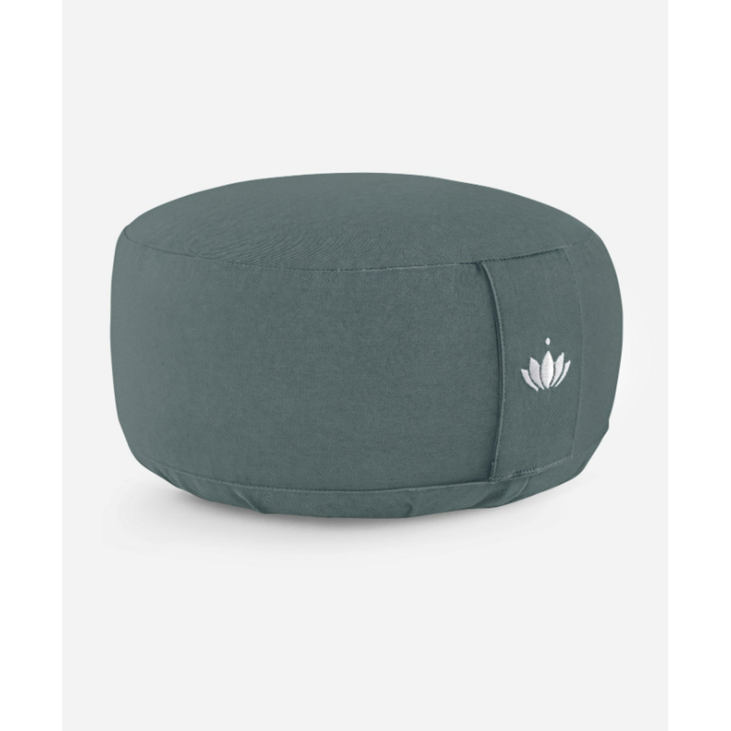 LOTUSCRAFTS Meditatiekussen Lotus (H: 15cm) (Balsam Green)