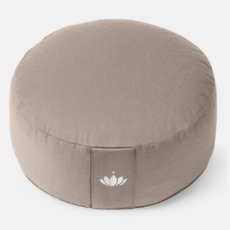 LOTUSCRAFTS Meditation Cushion Lotus (H: 15cm) (Light Taupe)
