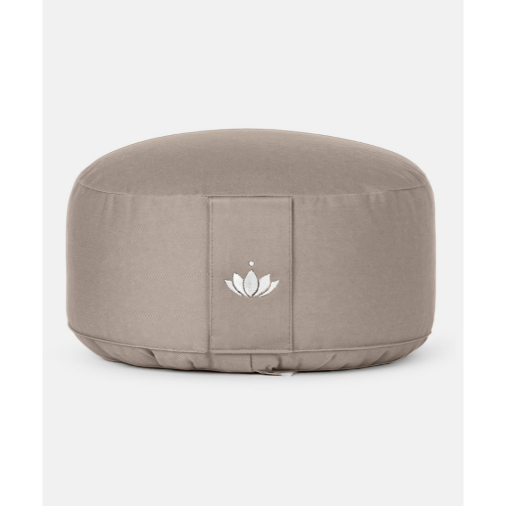 LOTUSCRAFTS Meditatiekussen Lotus (H: 15cm) (Light Taupe)