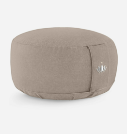 LOTUSCRAFTS Coussin de Méditation Lotus  (H: 15cm) (Light Taupe)