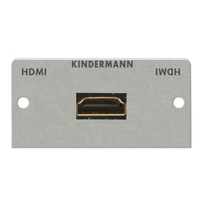 Kindermann Kindermann - HDMI met Ethernet kabel+plug module-50 x 50 mm