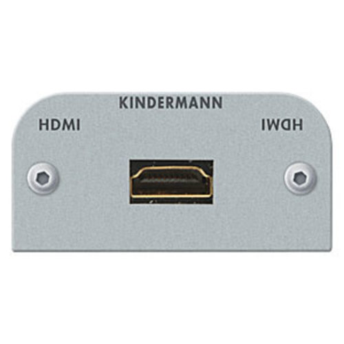 Kindermann Kindermann - HDMI met Ethernet kabel+plug module-54 x 54 mm