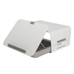 Dataflex Addit Bento® Monitorverhoger set 220 - Wit