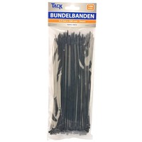 Ty-rap - Bundelband 100 stuks zwart