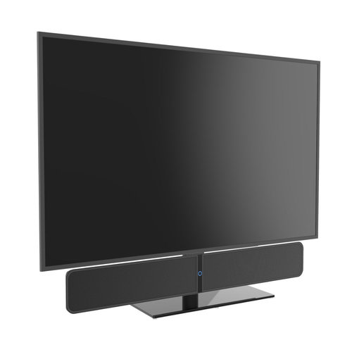 Cavus Draaibare Tv voet geschikt voor Bluesound Pulse 2i Soundbar & televisie - max 30kg