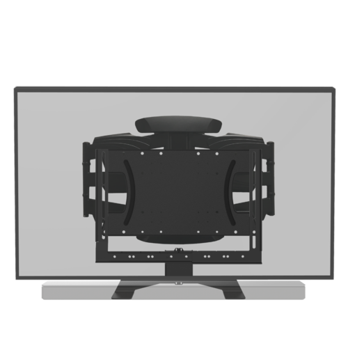 Cavus Draaibare TV muurbeugel met  Bose SoundBar 500 Frame (37-65")