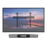 TV + Sonos Beam Muurbeugel Zwart (37-70 inch)