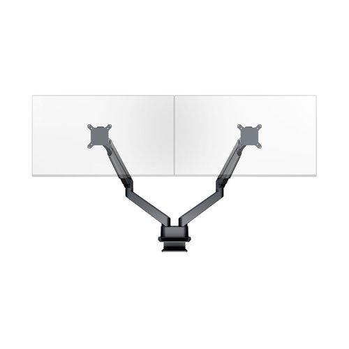 Multibrackets Dual Monitor Gas Lift Arm - Heavy Duty (15 - 32 inch)