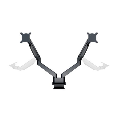 Multibrackets Dual Monitor Gas Lift Arm - Heavy Duty (15 - 32 inch)