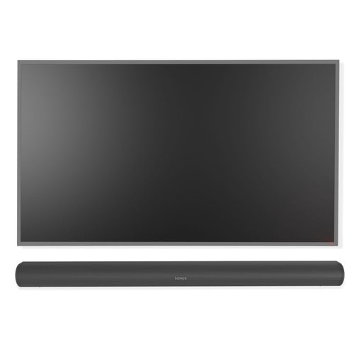 Cavus WMF204+CMSARCB Platte TV beugel met Sonos Arc muurbeugel <br />
zwart