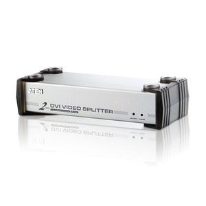 Aten ATEN 2-poorts DVI met audio splitter