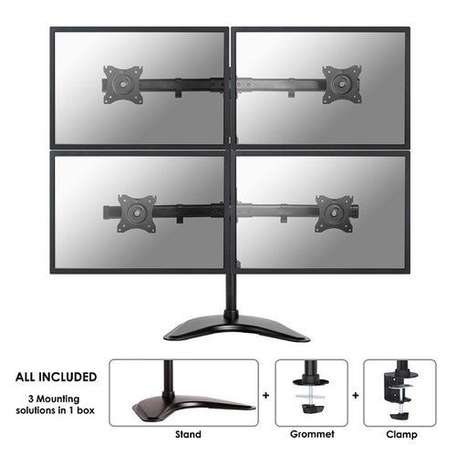 NeoMounts NeoMounts by NewStar Select NM-D335D4BLACK (13-27 inch)