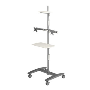 Dataflex Viewmate 722 Videoconferentie Trolley – Zilver Dataflex Viewmate 722 Videoconferentie Trolley – Zilver