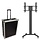 Multibrackets Deelbare TV Standaard incl. FlightCase