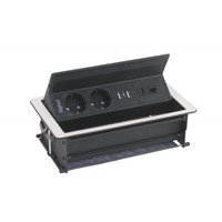 Flip Up - 5 Voudig - 5x Stroom - Wit